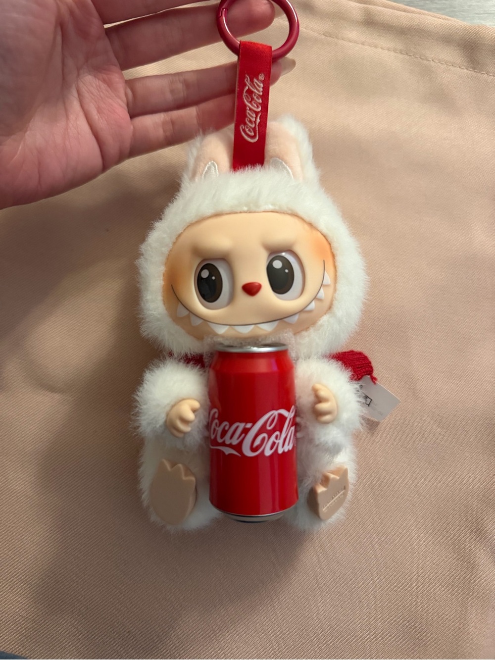 100% authentic Coca-Cola Labubu